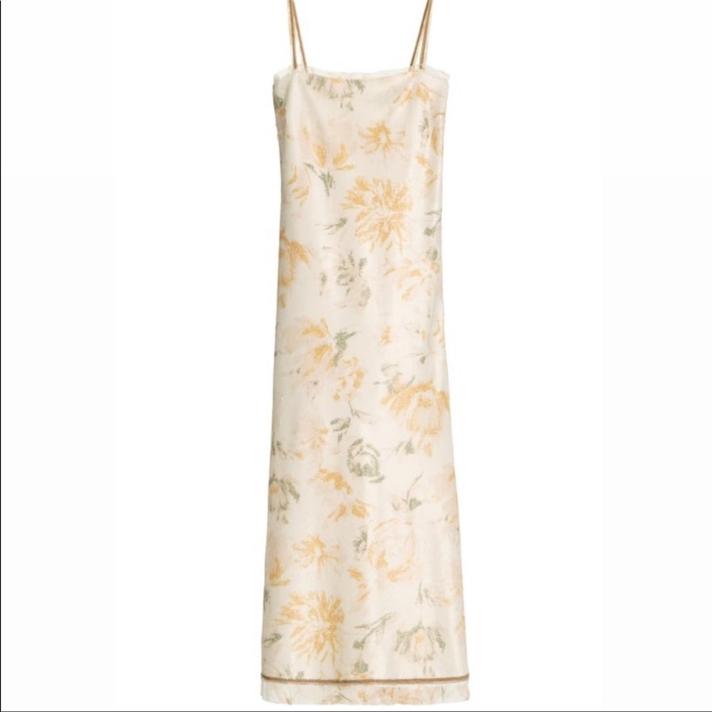 Zara limited edition sequin bead dress US large - Picture 2 of 9